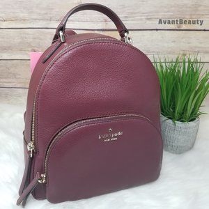 Cherrywood Kate Spade Jackson Medium Backpack New